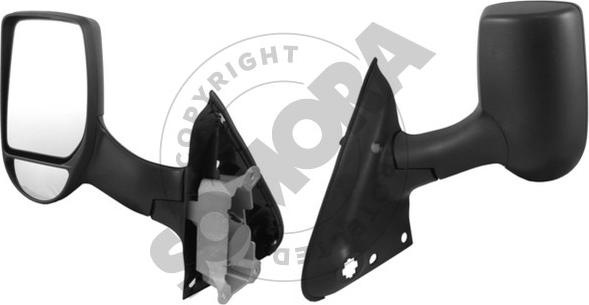 Somora 094456B - Rétroviseur extérieur droxauto.com