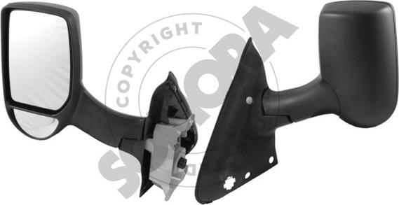 Somora 094456C - Rétroviseur extérieur droxauto.com