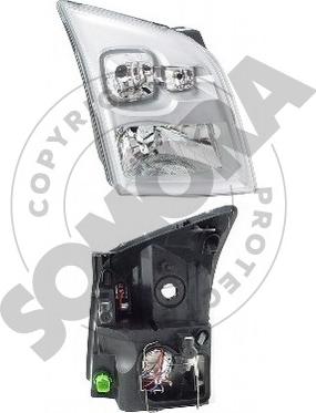 Somora 094515 - Projecteur principal droxauto.com
