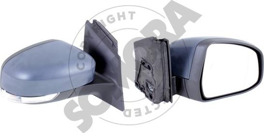 Somora 093855MA - Rétroviseur extérieur droxauto.com