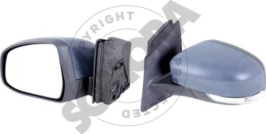 Somora 093856MA - Rétroviseur extérieur droxauto.com