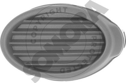 Somora 093826LB - Cadre, projecteur antibrouillard droxauto.com