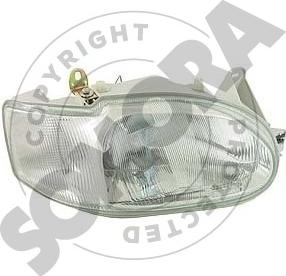 Somora 093315V - Projecteur principal droxauto.com