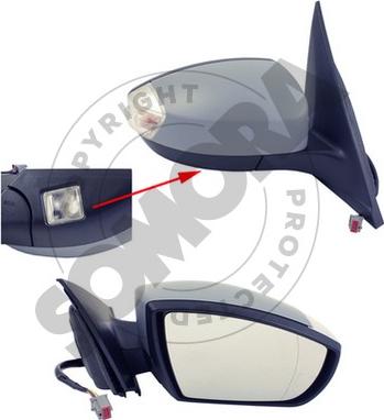 Somora 097255A - Rétroviseur extérieur droxauto.com