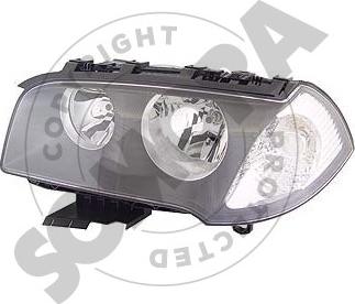 Somora 044016M - Projecteur principal droxauto.com