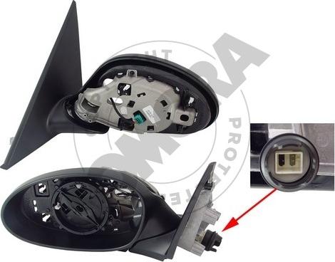 Somora 045056M - Rétroviseur extérieur droxauto.com