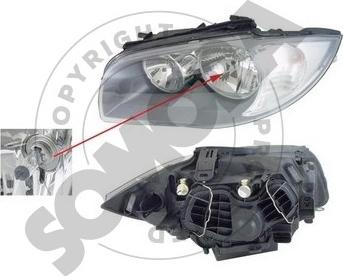 Somora 045016VB - Projecteur principal droxauto.com