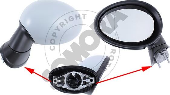 Somora 040156 - Rétroviseur extérieur droxauto.com