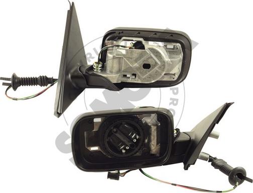 Somora 041256AM - Rétroviseur extérieur droxauto.com