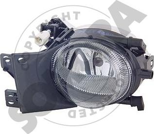 Somora 041212B - Projecteur antibrouillard droxauto.com