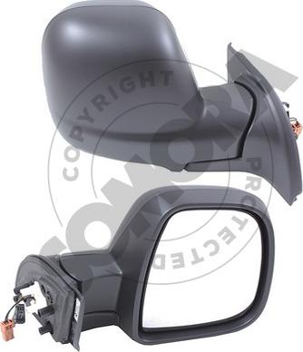 Somora 054355EM - Rétroviseur extérieur droxauto.com
