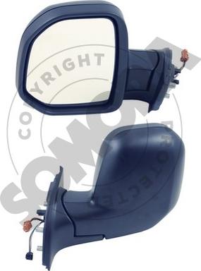 Somora 054356A - Rétroviseur extérieur droxauto.com