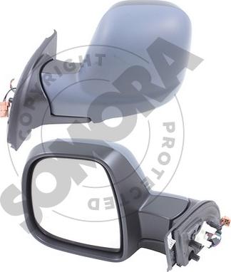 Somora 054356FM - Rétroviseur extérieur droxauto.com