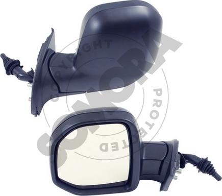 Somora 054356 - Rétroviseur extérieur droxauto.com