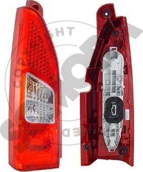 Somora 054372AM - Feu arrière droxauto.com