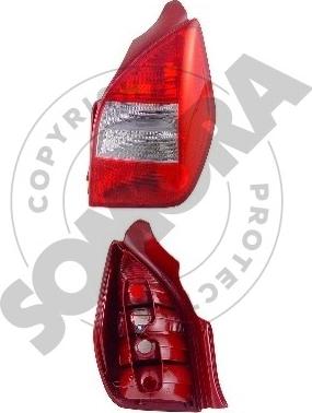 Somora 056071A - Feu arrière droxauto.com