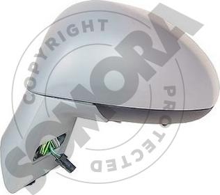Somora 051456A - Rétroviseur extérieur droxauto.com