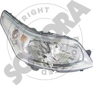 Somora 051415V - Projecteur principal droxauto.com