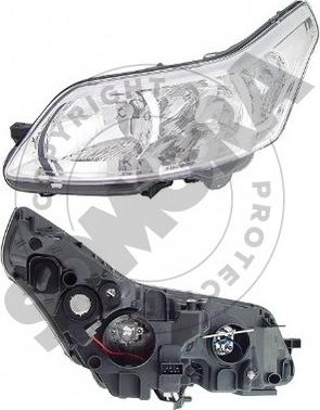 Somora 051416 - Projecteur principal droxauto.com