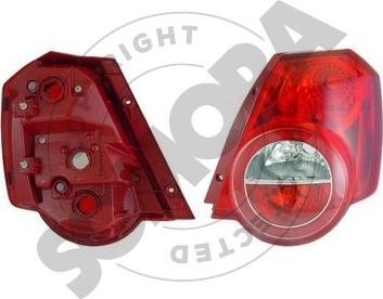 Somora 066171 - Feu arrière droxauto.com
