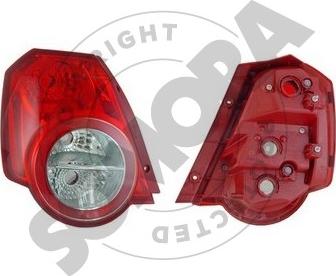 Somora 066172 - Feu arrière droxauto.com