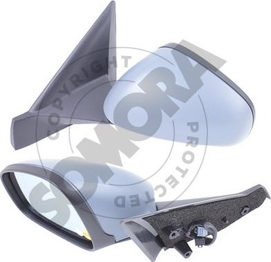 Somora 013056AM - Rétroviseur extérieur droxauto.com