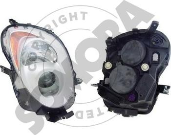 Somora 013015V - Projecteur principal droxauto.com