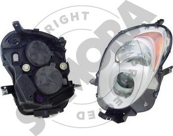 Somora 013016V - Projecteur principal droxauto.com