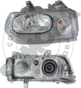 Somora 085115V - Projecteur principal droxauto.com