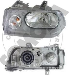 Somora 085116V - Projecteur principal droxauto.com