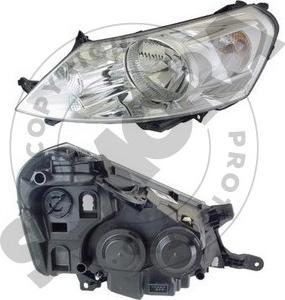 Somora 085216V - Projecteur principal droxauto.com