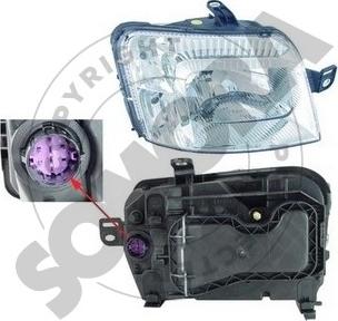 Somora 080515MA - Projecteur principal droxauto.com