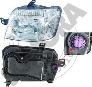 Somora 080516MA - Projecteur principal droxauto.com