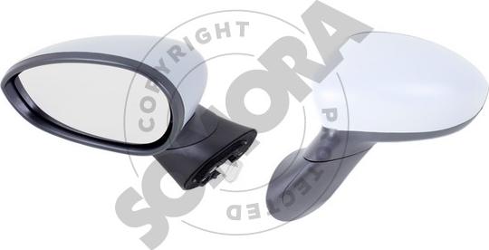 Somora 080256A - Rétroviseur extérieur droxauto.com