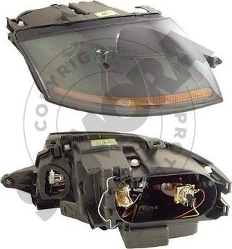 Somora 025015M - Projecteur principal droxauto.com