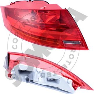 Somora 025172M - Feu arrière droxauto.com