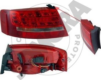 Somora 020072VB - Feu arrière droxauto.com