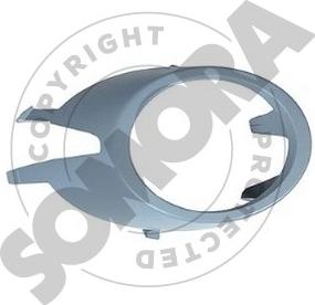 Somora 021611A - Cadre, projecteur antibrouillard droxauto.com