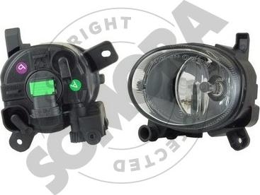 Somora 021712A - Projecteur antibrouillard droxauto.com