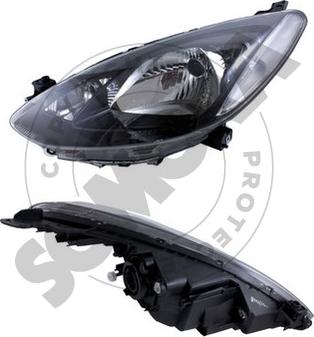 Somora 160116 - Projecteur principal droxauto.com