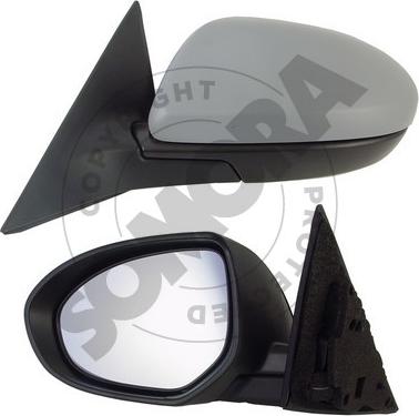 Somora 161356 - Rétroviseur extérieur droxauto.com
