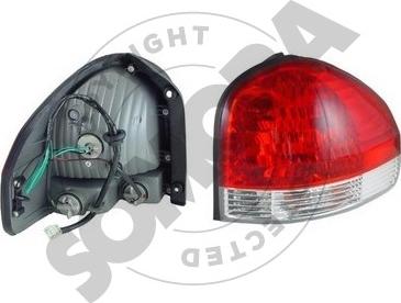 Somora 135171 - Feu arrière droxauto.com