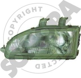 Somora 120416 - Projecteur principal droxauto.com