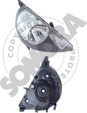 Somora 120015A - Projecteur principal droxauto.com