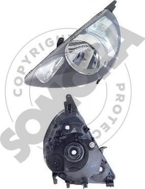 Somora 120016A - Projecteur principal droxauto.com