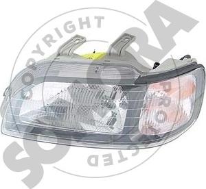 Somora 123016 - Projecteur principal droxauto.com