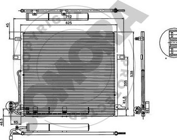 Somora 170260 - Condensateur, climatisation droxauto.com