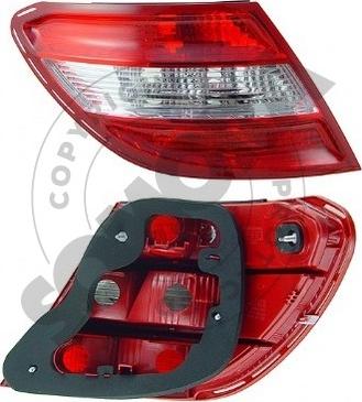 Somora 171472 - Feu arrière droxauto.com