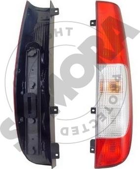 Somora 173171H - Feu arrière droxauto.com