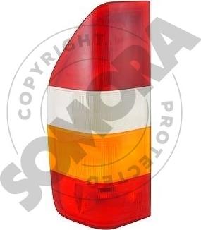 Somora 172172 - Feu arrière droxauto.com